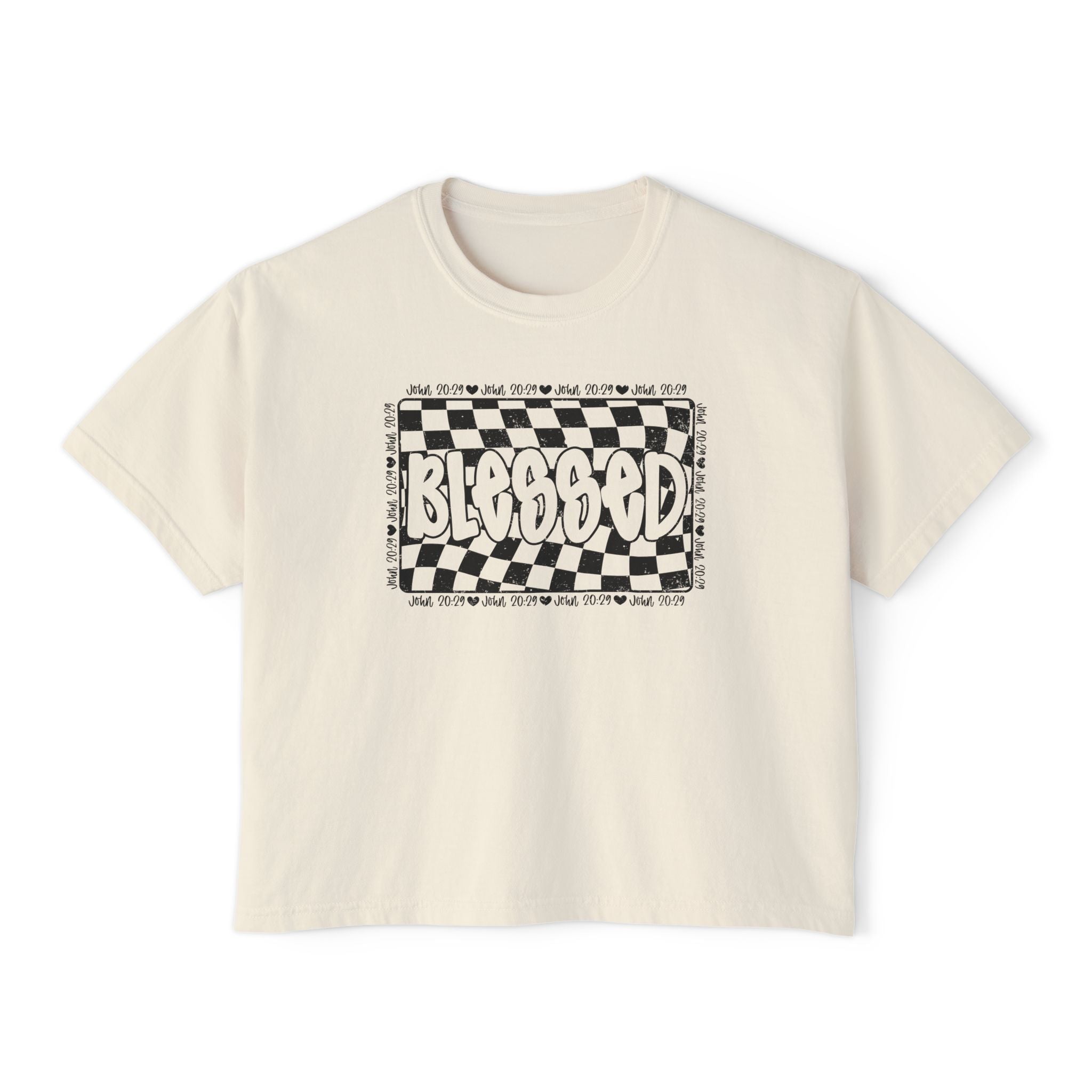 "Blessed" Boxy T-Shirt