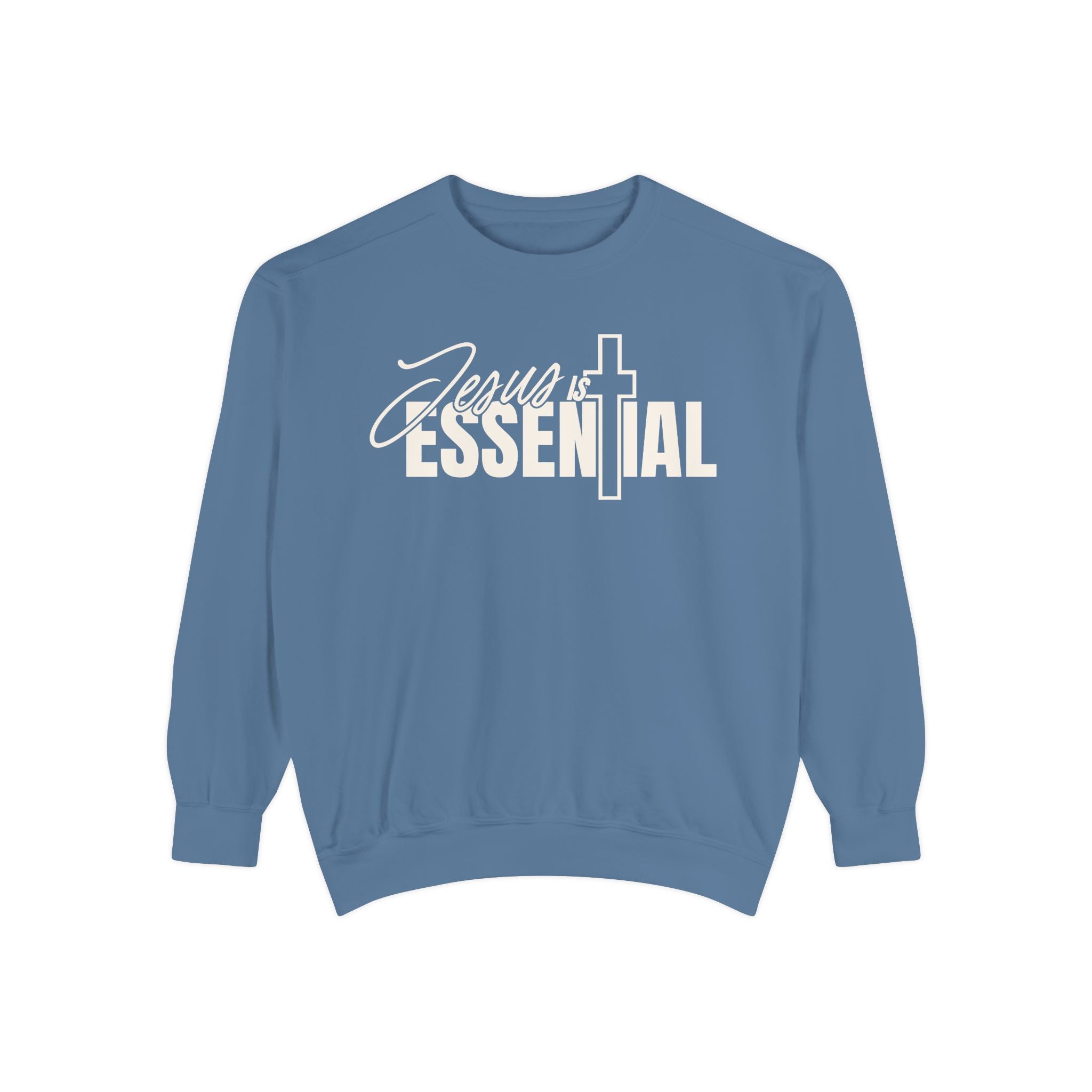Jesus Is Essential Crewneck Unisex Sweatshirt