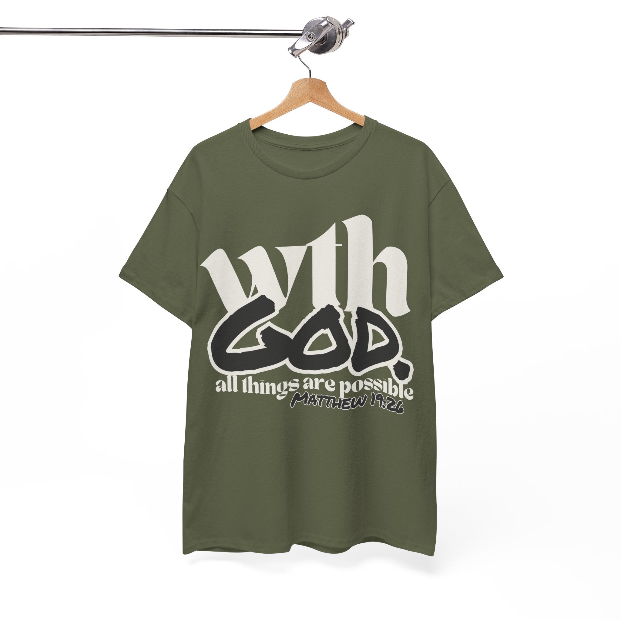 With God All Things Are Possible Tee