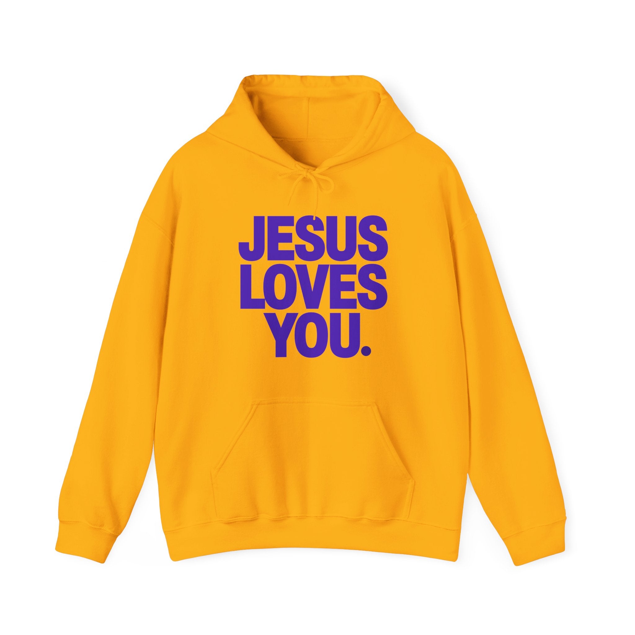JESUS LOVES YOU. Heavy Blend™ Hoodie
