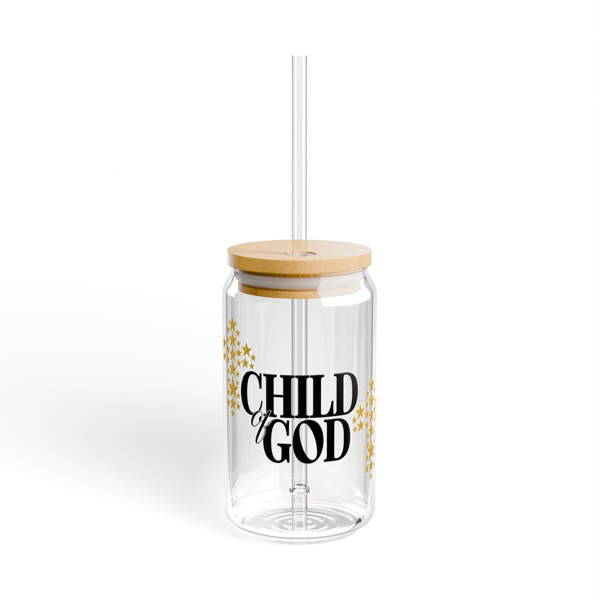 Child of God Glass Can Tumbler