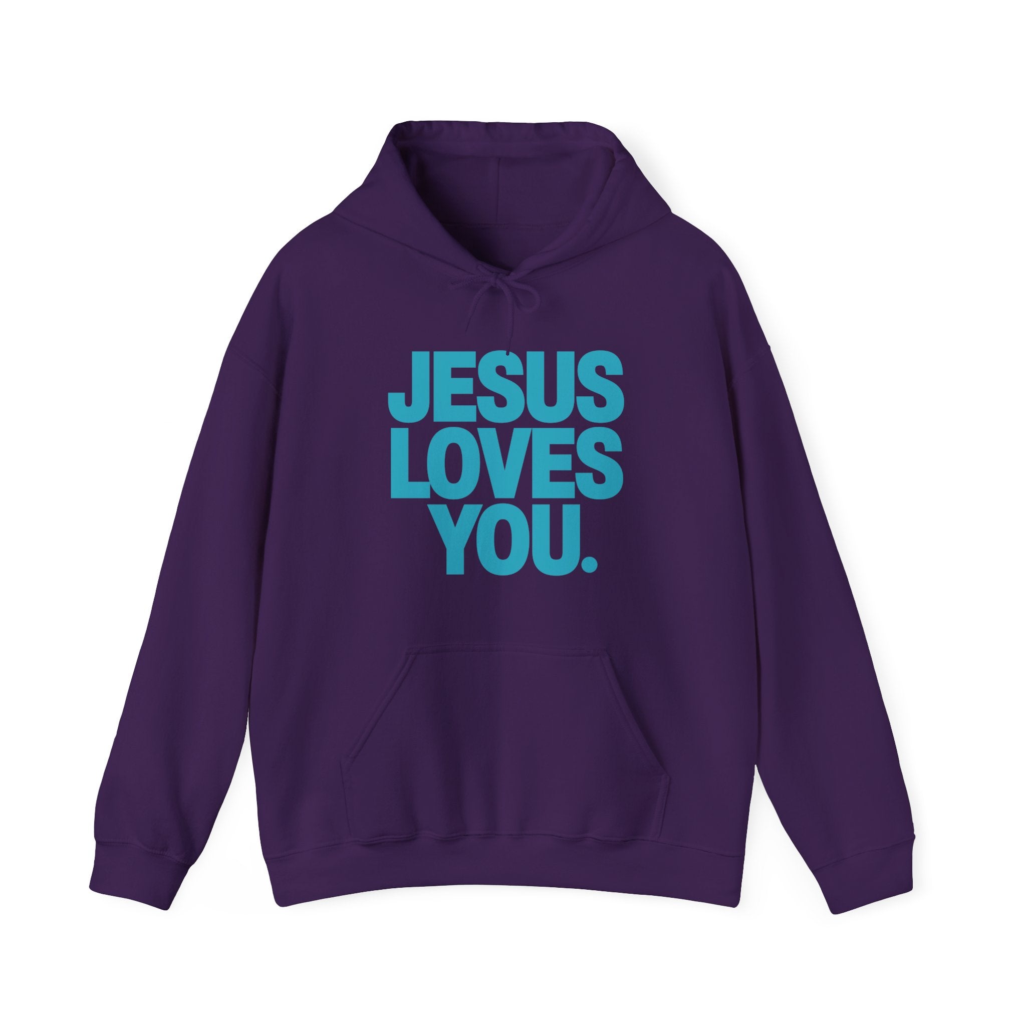JESUS LOVES YOU. Heavy Blend™ Hoodie