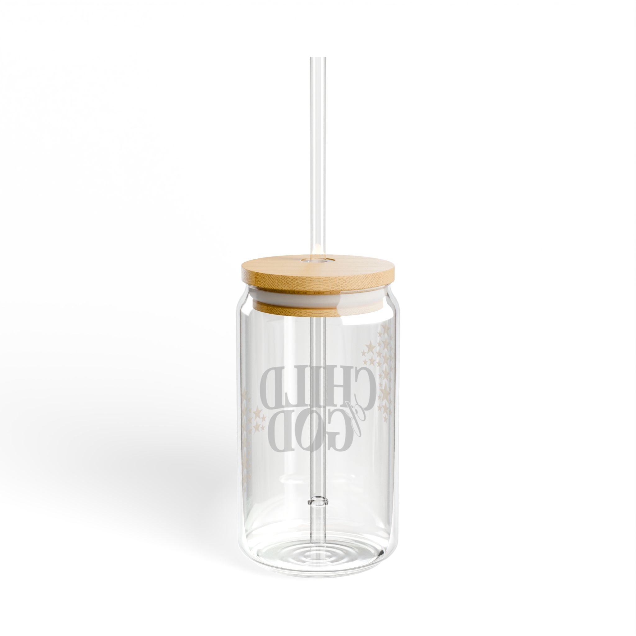 Child of God Glass Can Tumbler