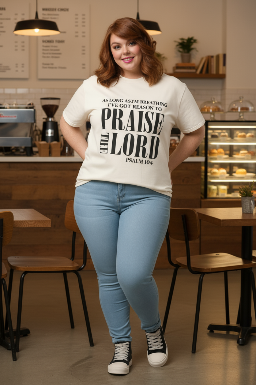 Praise the Lord Tee Psalm 15:06