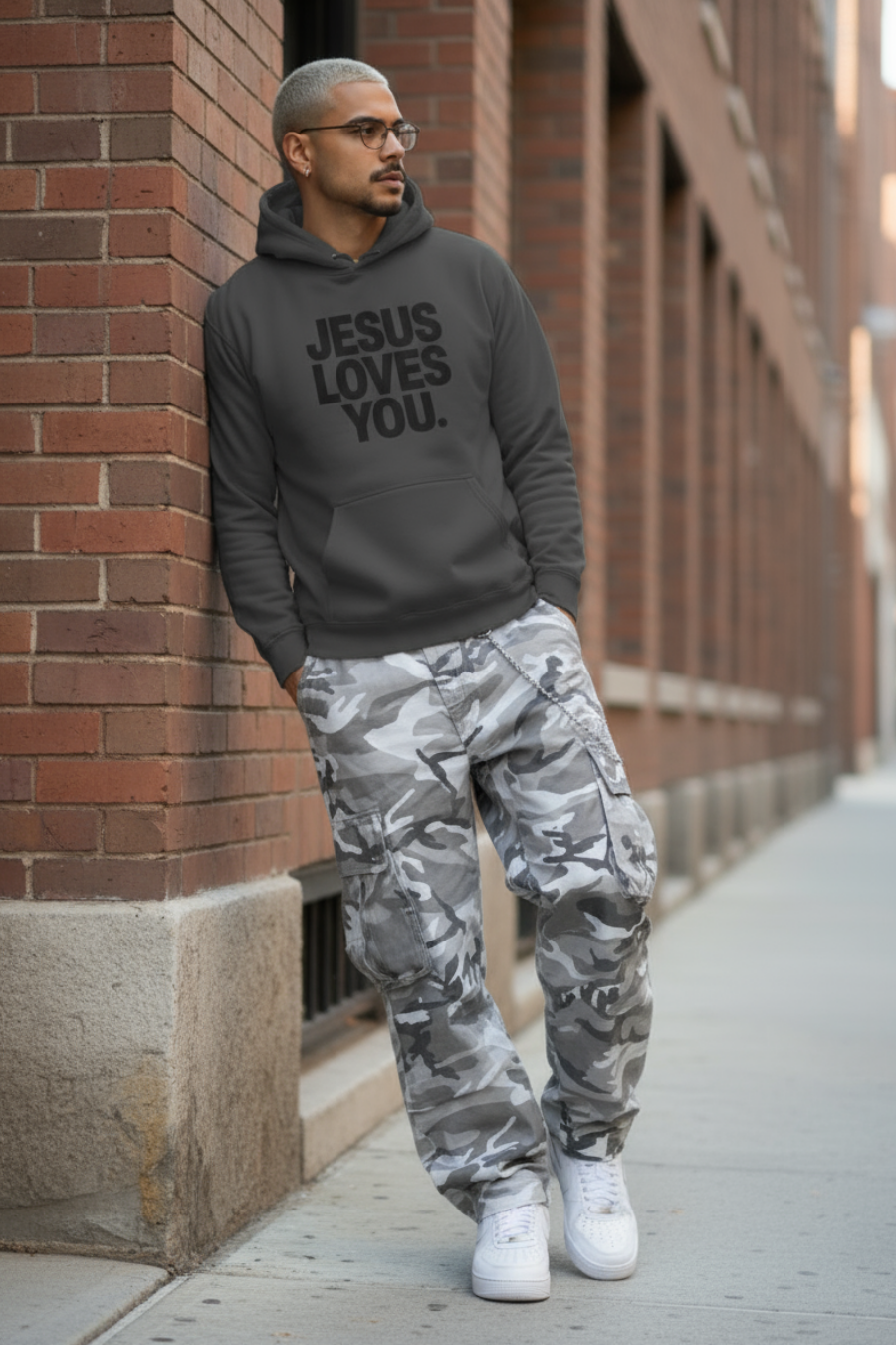 JESUS LOVES YOU. Unisex Hoodie