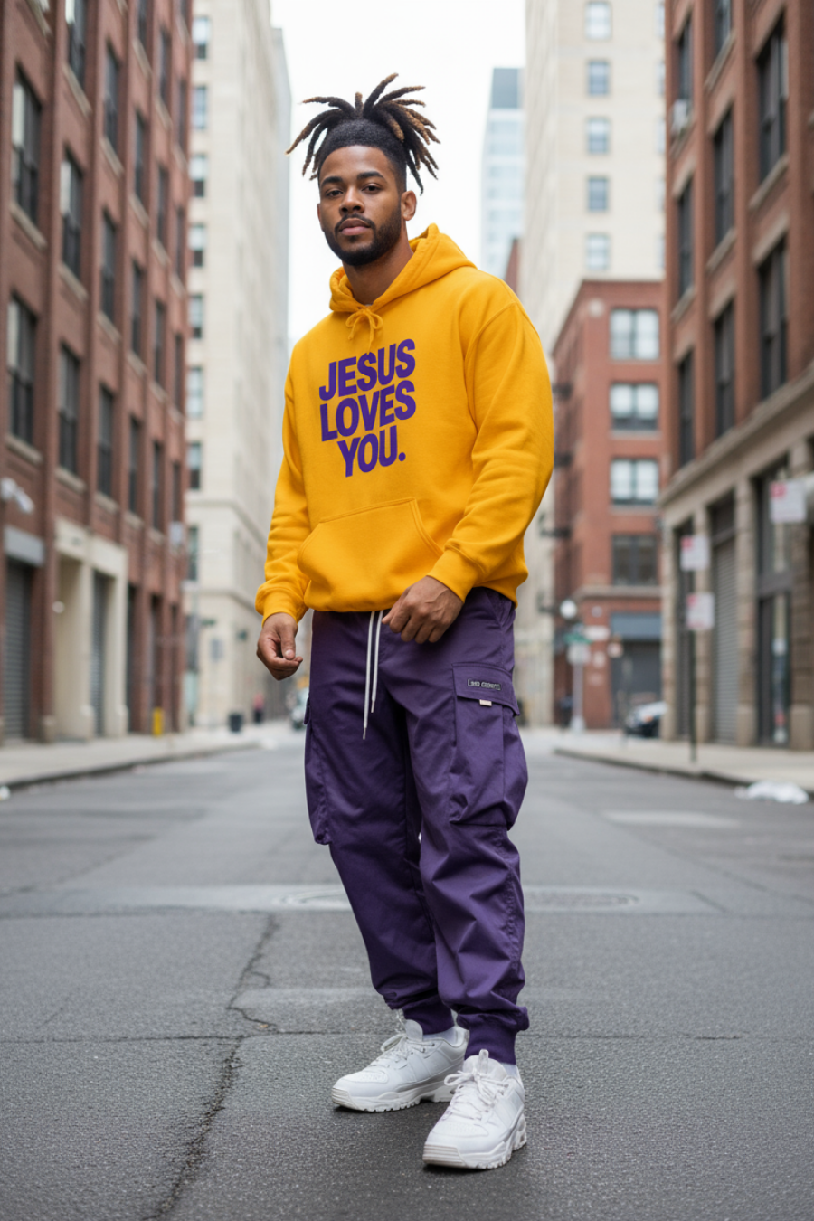 JESUS LOVES YOU. Heavy Blend™ Hoodie