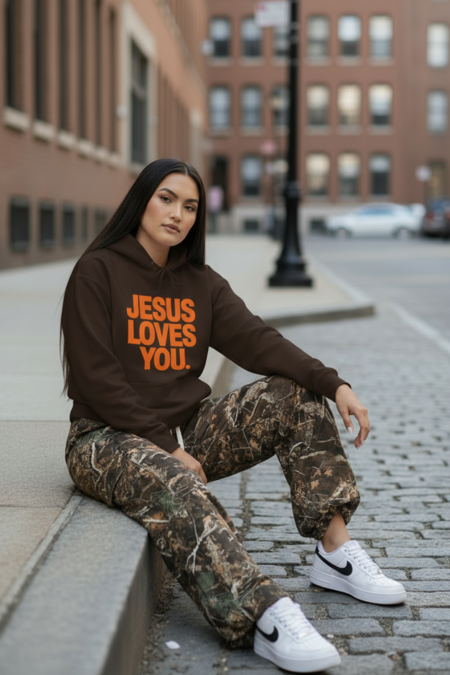 JESUS LOVES YOU. Heavy Blend™ Hoodie
