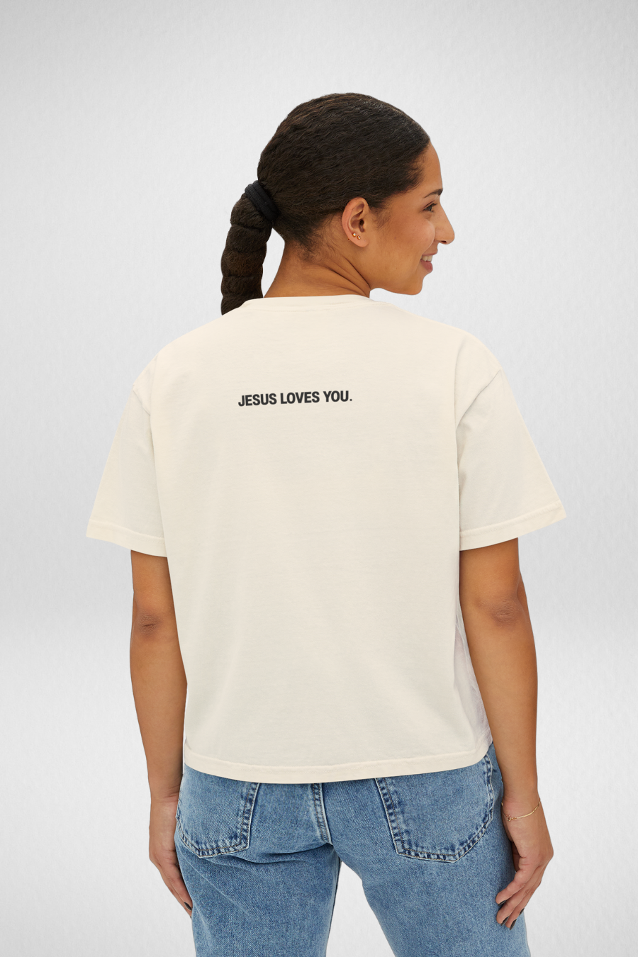 Walk By Faith Women’s Boxy Tee
