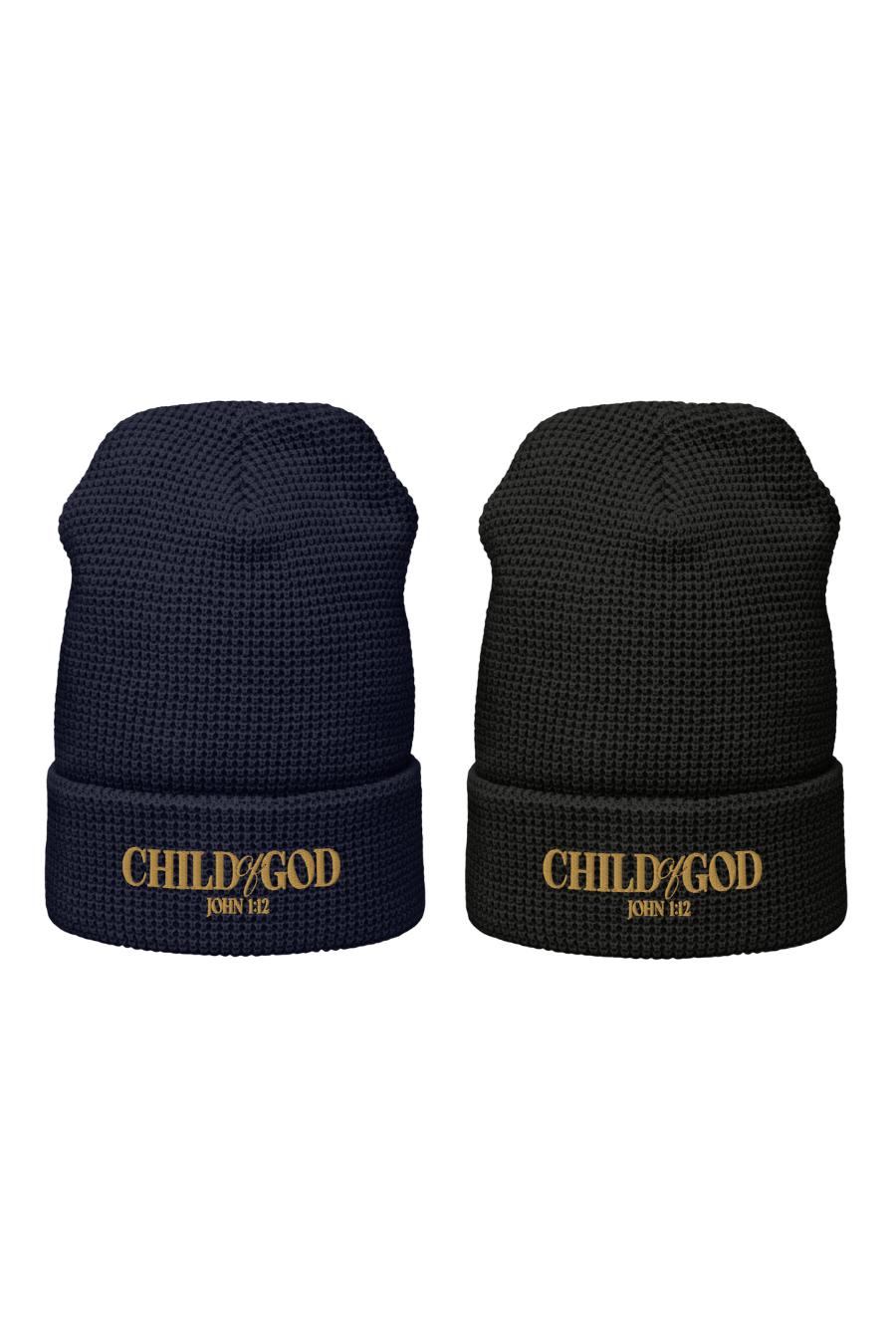 Child of God Embroidered Waffle beanie