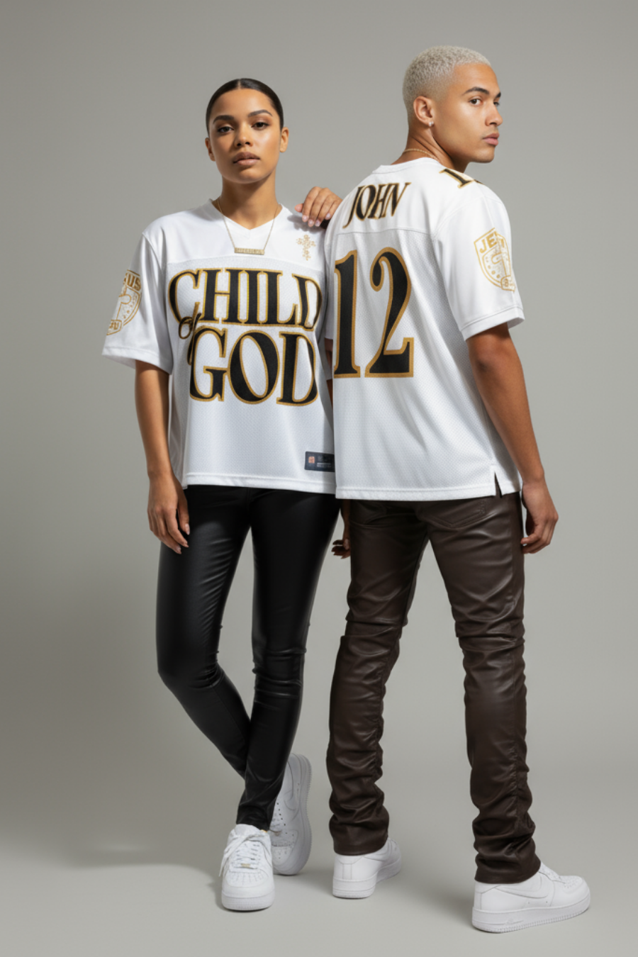 Child of God Boxy Football Jersey