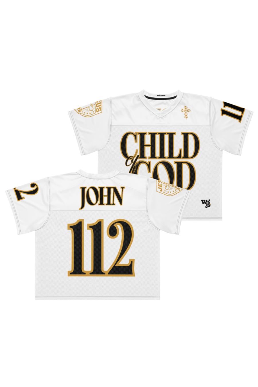 Child of God Boxy Football Jersey