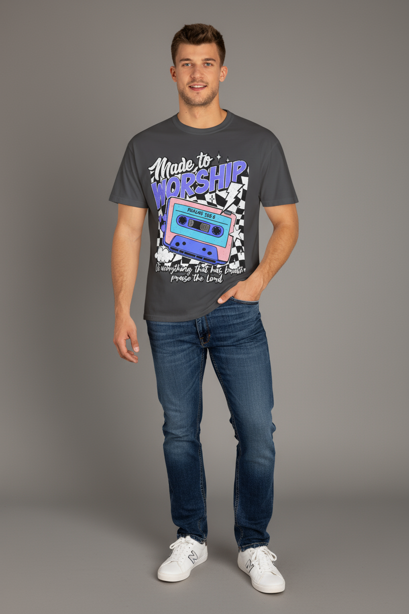 Made to Worship Retro T-Shirt