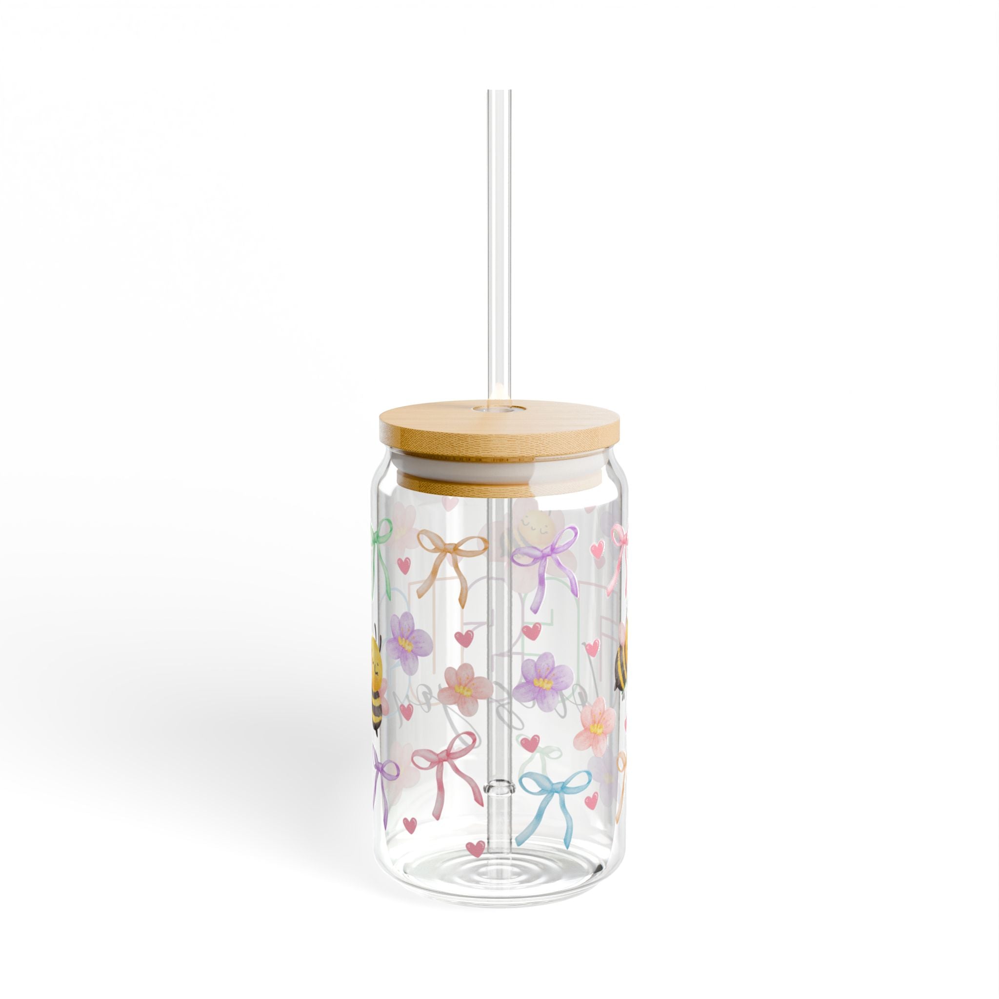 Jesus Loves You Glass Can Tumbler