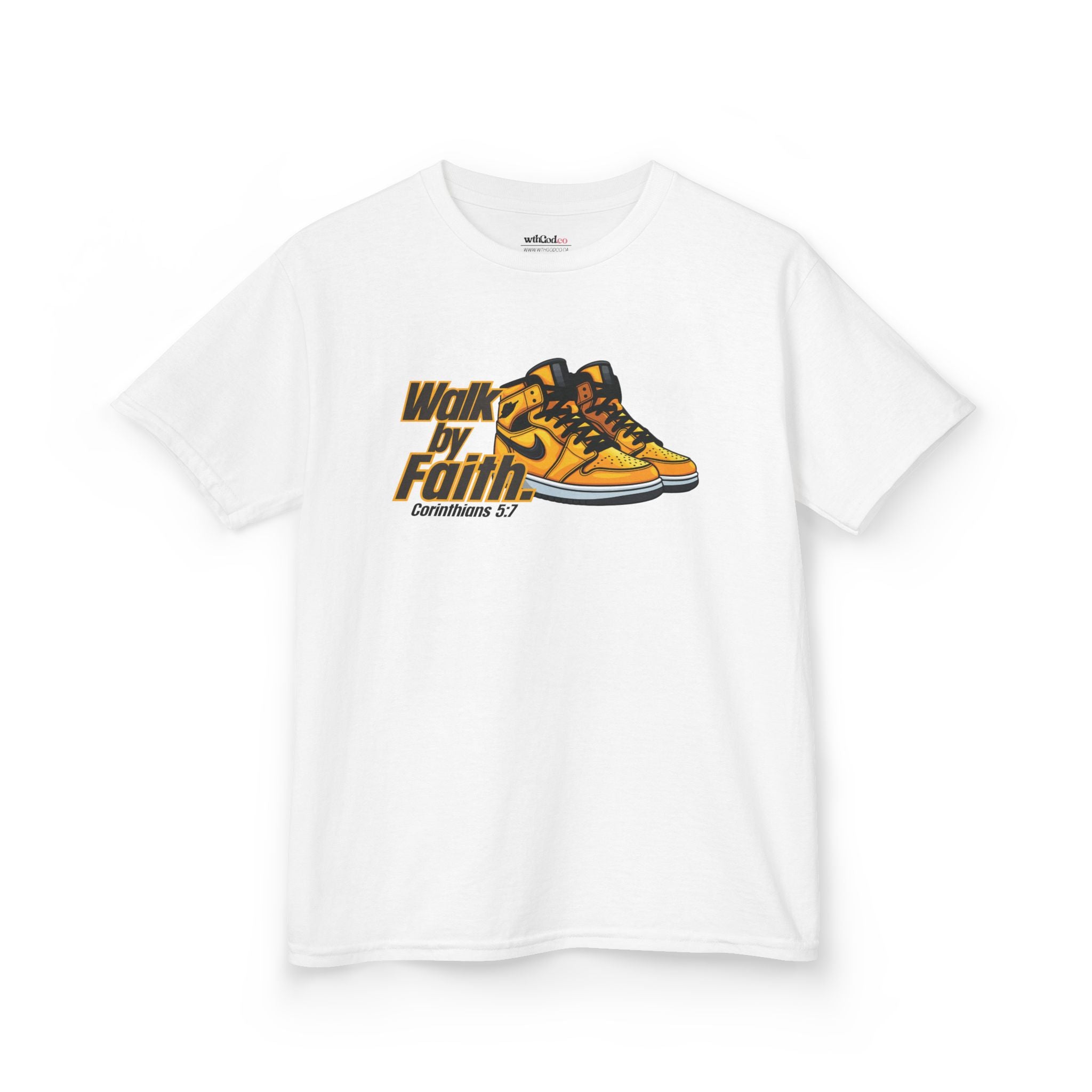 Walk By Faith Sneaker Tee